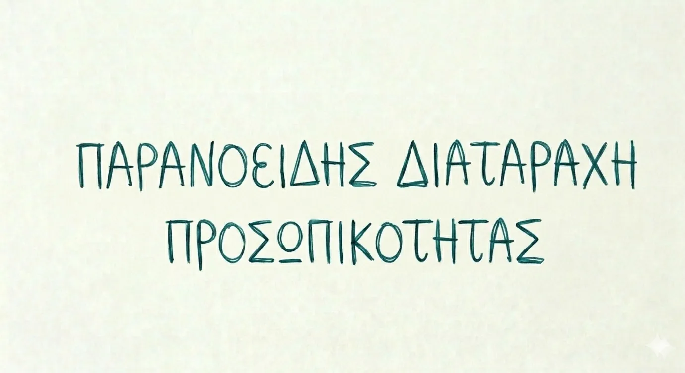 Παρανοειδής Διαταραχή Προσωπικότητας: Αίτια, Συμπτώματα και Αντιμετώπιση